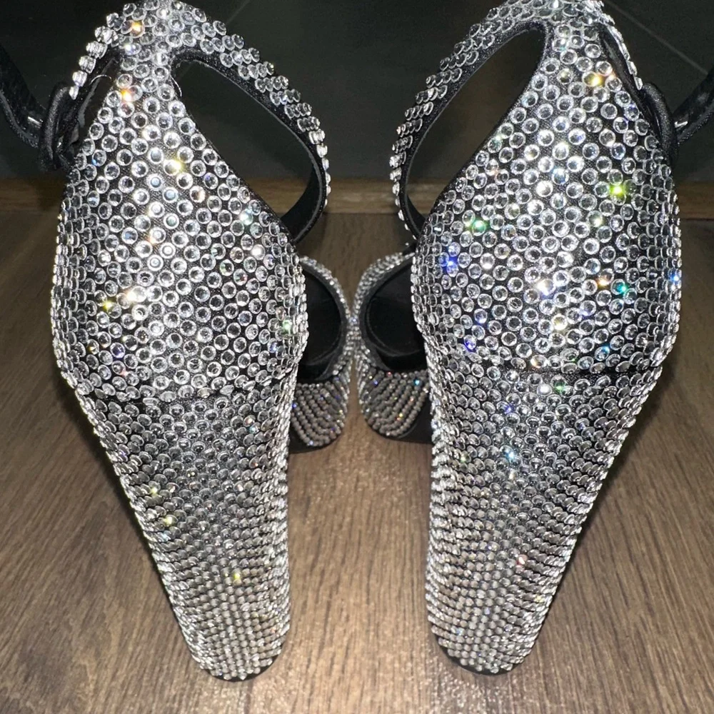 Prada Crystal Platforms 38 - Picture 3 of 7